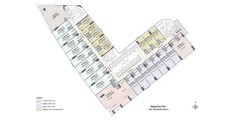 WTC Vashi Layout Plans